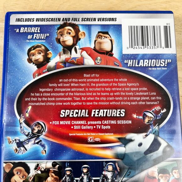 Space Chimps Widescreen/Full Screen DVD 20th Century Fox 2008 - Picture 4 of 7